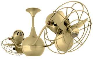 Matthews Fan Company - VB-BRBR-MTL - 42" Ceiling Fan - Vent-Bettina - Brushed Brass