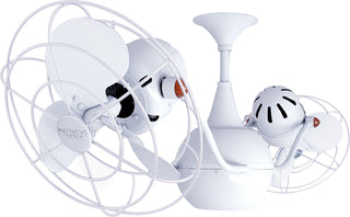 Matthews Fan Company - VB-WH-MTL - 42" Ceiling Fan - Vent-Bettina - Gloss White