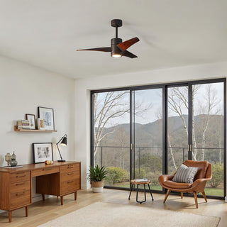 Super Janet 42" Ceiling Fan in Textured Bronze