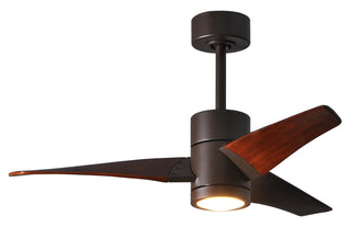 Matthews Fan Company - SJ-TB-WN-42 - 42" Ceiling Fan - Super Janet - Textured Bronze