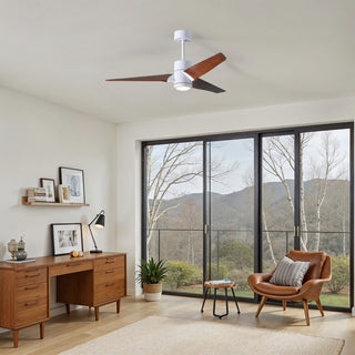 Super Janet 52" Ceiling Fan in Gloss White