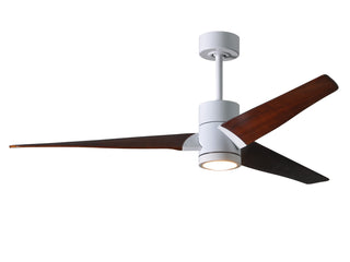 Matthews Fan Company - SJ-WH-WN-60 - 60" Ceiling Fan - Super Janet - Gloss White