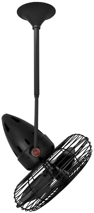 Matthews Fan Company - JD-BK-MTL - 13" Ceiling Fan - Jarold Direcional - Matte Black