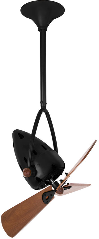 Matthews Fan Company - JD-BK-WD - 16" Ceiling Fan - Jarold Direcional - Matte Black