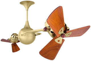 Matthews Fan Company - IV-BRBR-WD - Ceiling Fan - Italo Ventania - Brushed Brass