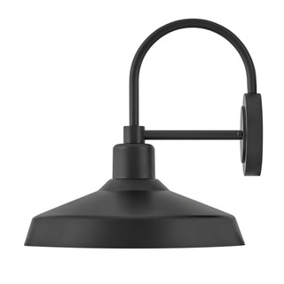 Forge Large Wall Mount Barn Light in Black