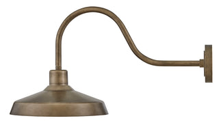 Forge Large Wall Mount Barn Light in Burnished Bronze