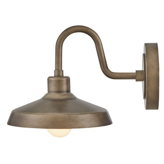 Forge Small Wall Mount Barn Light in Burnished Bronze