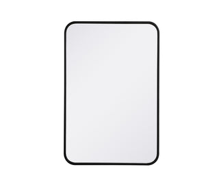Elegant Lighting - MR802030BK - Mirror - Evermore - Black