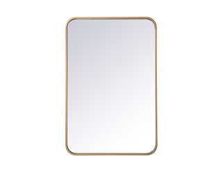 Elegant Lighting - MR802030BR - Mirror - Evermore - Brass
