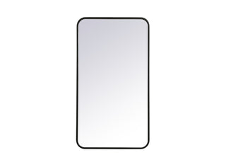 Elegant Lighting - MR802036BK - Mirror - Evermore - Black