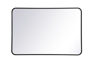 Elegant Lighting - MR802740BK - Mirror - Evermore - Black