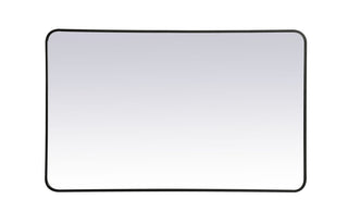 Elegant Lighting - MR803048BK - Mirror - Evermore - Black