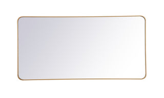 Elegant Lighting - MR803060BR - Mirror - Evermore - Brass