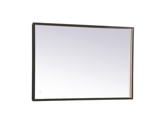 Elegant Lighting - MRE62436BK - LED Mirror - Pier - Black