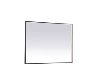Elegant Lighting - MRE63648BK - LED Mirror - Pier - Black
