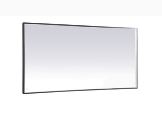 Elegant Lighting - MRE63672BK - LED Mirror - Pier - Black
