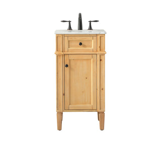 Elegant Lighting - VF12518NW - Single Bathroom Vanity - Park Avenue - natural wood