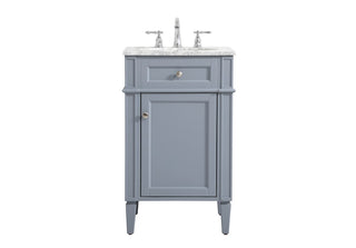 Elegant Lighting - VF12521GR - Single Bathroom Vanity - Park Avenue - grey