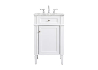 Elegant Lighting - VF12521WH - Single Bathroom Vanity - Park Avenue - white