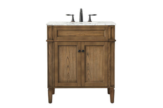 Elegant Lighting - VF12530DW - Single Bathroom Vanity - Park Avenue - driftwood
