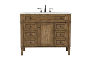Elegant Lighting - VF12542DW - Single Bathroom Vanity - Park Avenue - driftwood