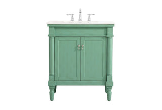 Elegant Lighting - VF13030VM - Vanity Sink Set - Lexington - vintage mint