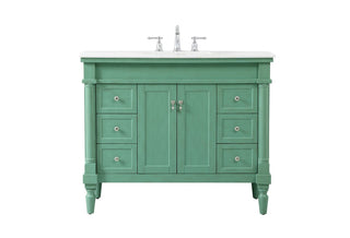 Elegant Lighting - VF13042VM - Vanity Sink Set - Lexington - vintage mint