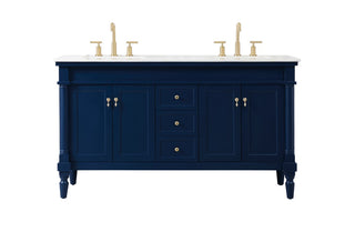 Elegant Lighting - VF13060DBL - Vanity Sink Set - Lexington - blue