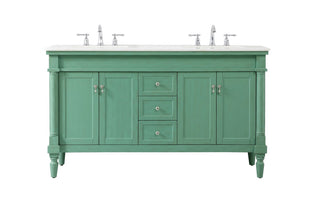 Elegant Lighting - VF13060DVM - Vanity Sink Set - Lexington - vintage mint