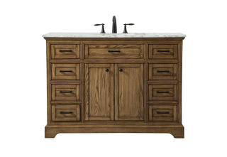 Elegant Lighting - VF15048DW - Single Bathroom Vanity - Americana - driftwood