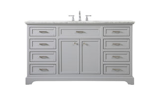 Elegant Lighting - VF15060GR - Single Bathroom Vanity - Americana - grey