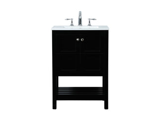Elegant Lighting - VF16424BK - Vanity Sink Set - Theo - black