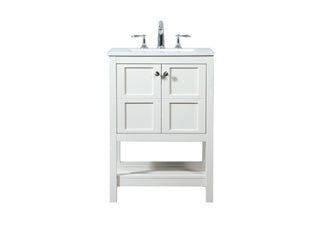 Elegant Lighting - VF16424WH - Vanity Sink Set - Theo - white
