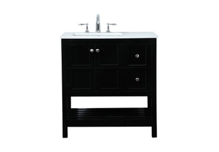 Elegant Lighting - VF16432BK - Vanity Sink Set - Theo - black