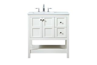 Elegant Lighting - VF16432WH - Vanity Sink Set - Theo - white