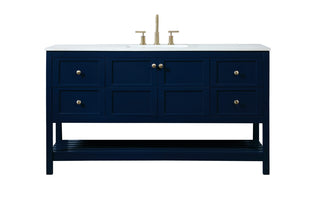 Elegant Lighting - VF16460BL - Vanity Sink Set - Theo - blue