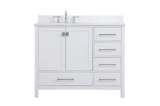 Elegant Lighting - VF18842WH-BS - Bathroom Vanity Set - Irene - White