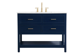Elegant Lighting - VF19042BL - Vanity Sink Set - Sinclaire - blue