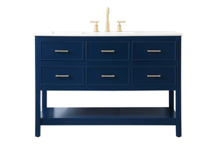 Elegant Lighting - VF19048BL - Vanity Sink Set - Sinclaire - blue