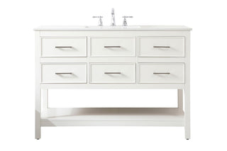 Elegant Lighting - VF19048WH - Vanity Sink Set - Sinclaire - white