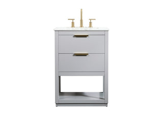 Elegant Lighting - VF19224GR - Vanity Sink Set - Larkin - Grey