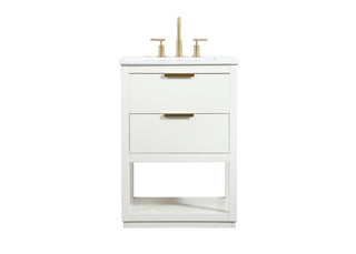Elegant Lighting - VF19224WH - Vanity Sink Set - Larkin - white
