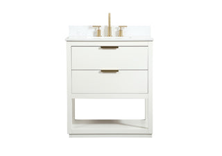 Elegant Lighting - VF19230WH-BS - Vanity Sink Set - Larkin - white