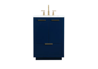 Elegant Lighting - VF19424BL - Vanity Sink Set - Blake - blue