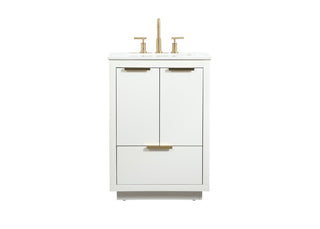 Elegant Lighting - VF19424WH - Vanity Sink Set - Blake - white