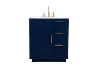 Elegant Lighting - VF19430BL - Vanity Sink Set - Blake - blue
