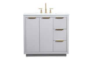 Elegant Lighting - VF19436GR - Vanity Sink Set - Blake - Grey
