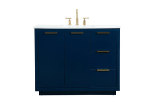 Elegant Lighting - VF19442BL - Vanity Sink Set - Blake - blue