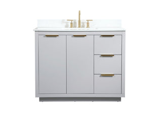Elegant Lighting - VF19442GR-BS - Vanity Sink Set - Blake - grey
